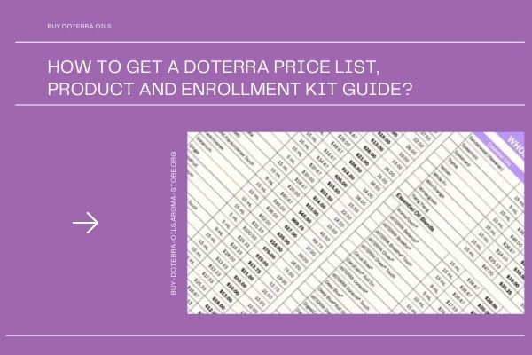 doTERRA price list